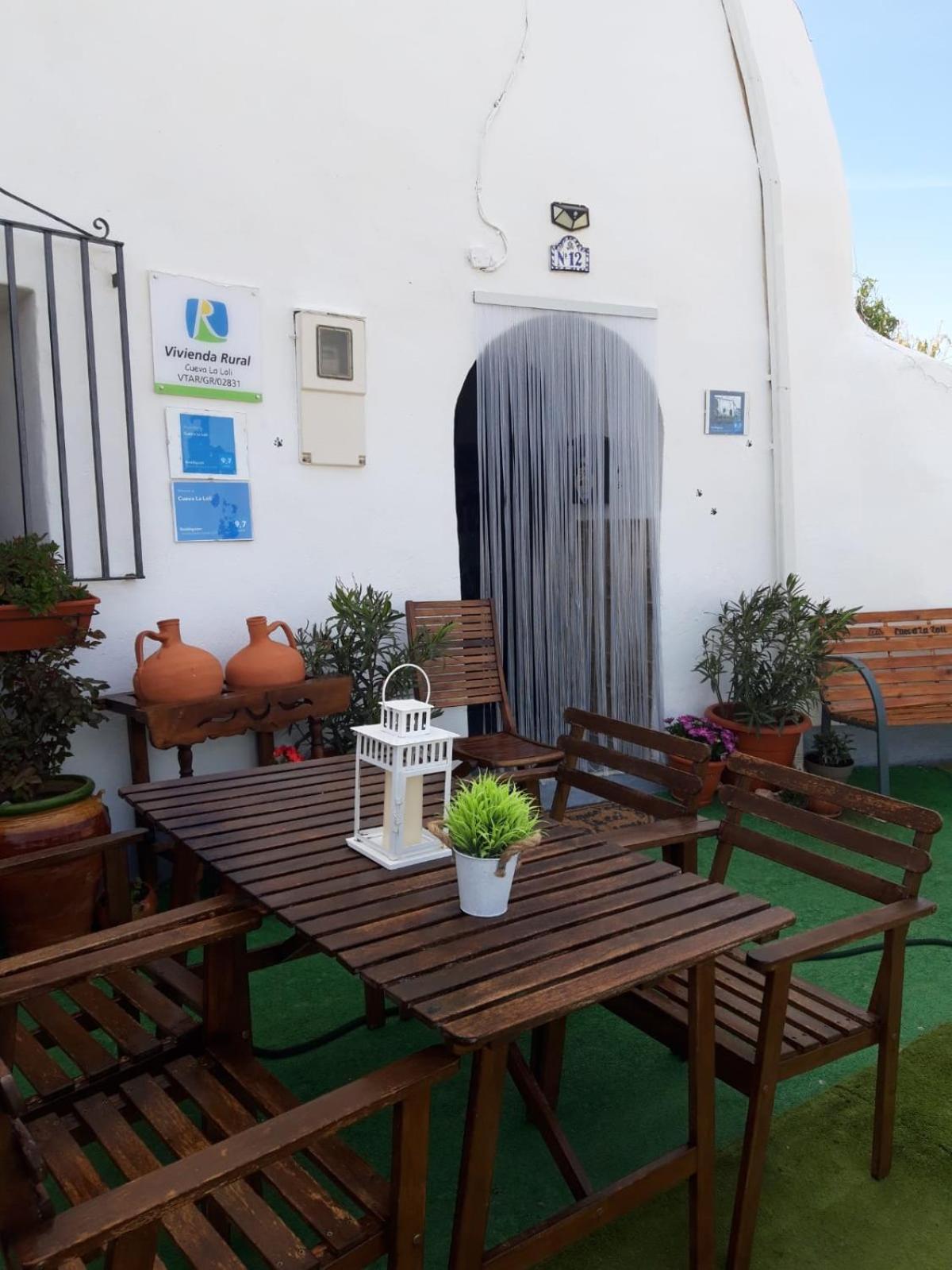 Villa Cueva La Loli Guadix Exterior foto