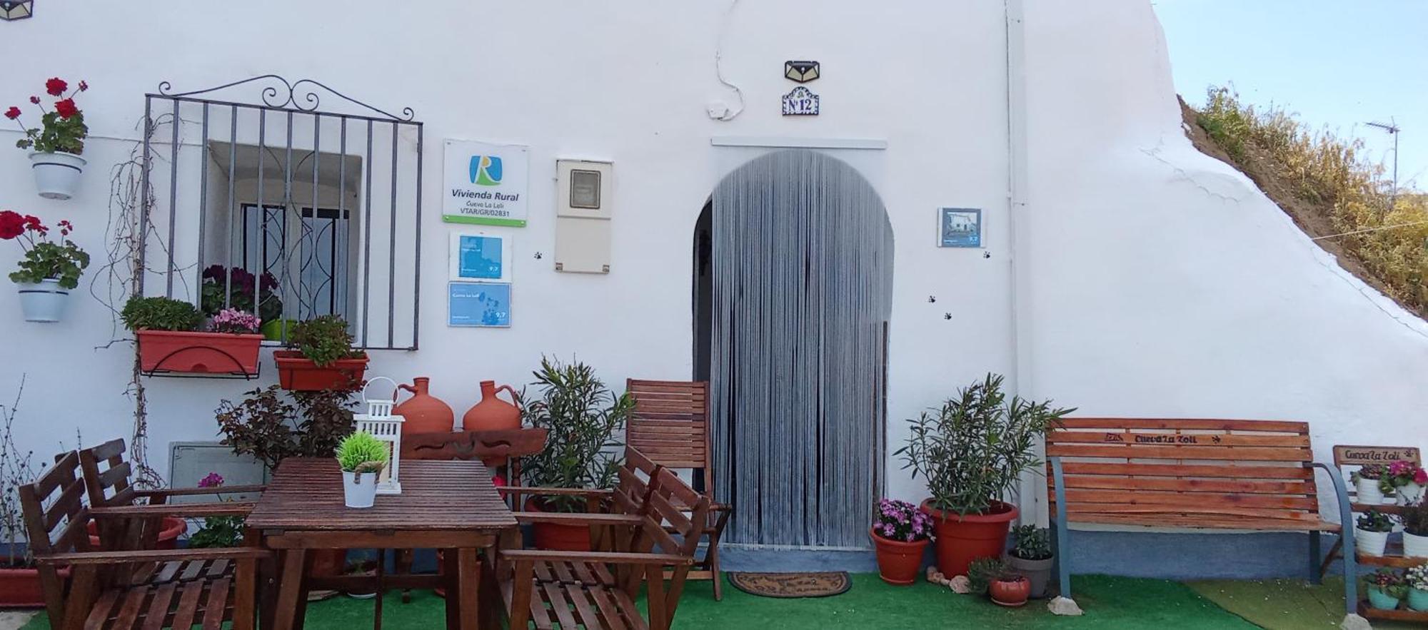 Villa Cueva La Loli Guadix Exterior foto